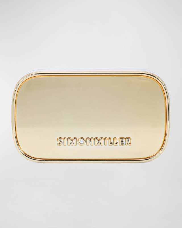 Pill Logo Plastic Clutch Bag
